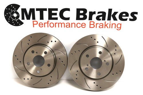 Front drilled grooved 314mm - drilled,