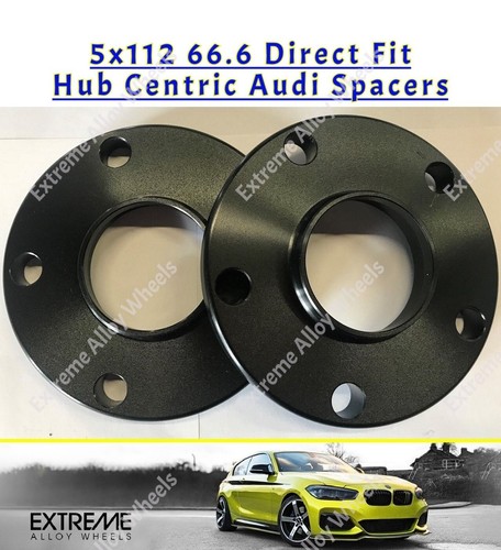 Alloy wheel spacers 10mm black - spacers,