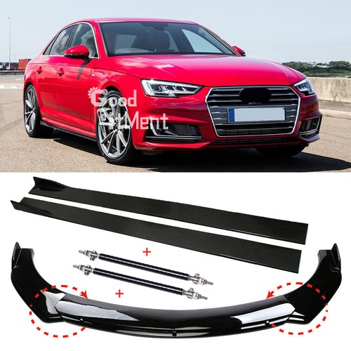 Glossy front bumper lip - front,