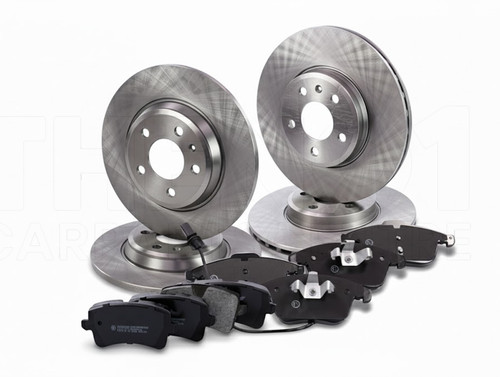 Front rear brake discs - front,